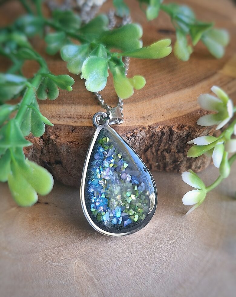 Kolekcja NATURA - wisiorek kropelka